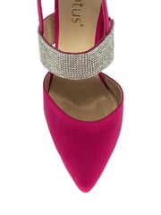 Lotus Pink/Sliver Slingback Court Shoes - Image 4 of 4