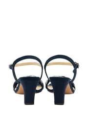 Lotus Blue Open-Toe Heeled Sandals - Image 3 of 4
