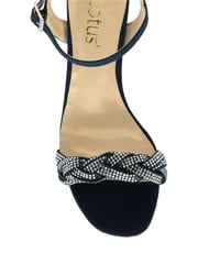 Lotus Blue Open-Toe Heeled Sandals - Image 4 of 4