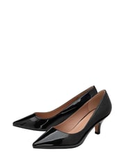 Lotus Black Kitten-Heel Court Shoes - Image 2 of 4
