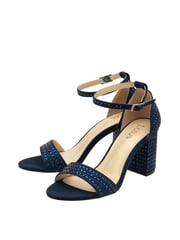 Lotus Blue Open-Toe Heeled Sandals - Image 2 of 4
