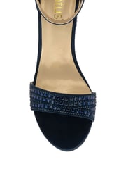 Lotus Blue Open-Toe Heeled Sandals - Image 4 of 4