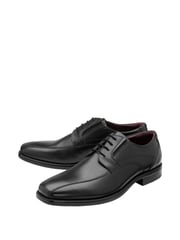Lotus Jet Black Leather Derby Shoes - Image 2 of 4