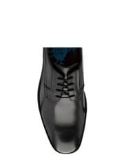 Lotus Black Leather Derby Shoes - Image 4 of 4