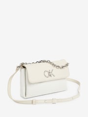Calvin Klein White Mini Cross-Body Bag - Image 1 of 6
