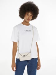 Calvin Klein White Mini Cross-Body Bag - Image 3 of 6