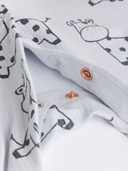 Black/White Baby Sleepsuits 4 Pack (0mths-2yrs) - Image 10 of 13