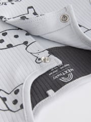 Black/White Baby Sleepsuits 4 Pack (0mths-2yrs) - Image 12 of 13