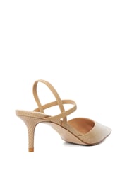 Dune London Pink Classical Elasticated Open Court Shoes - Image 5 of 7