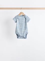 Blue Bear Baby Bodysuits 5 Pack - Image 3 of 13