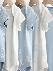 Blue Bear Baby Bodysuits 5 Pack - Image 9 of 13