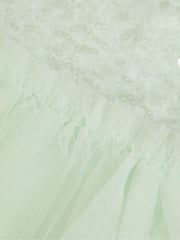 Monsoon Green Priscilla Sequin Ruffle Dress - Image 3 of 3