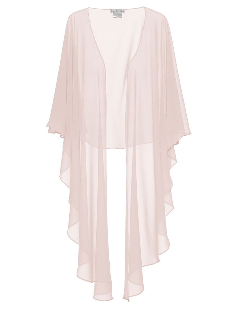 Gina Bacconi Chiffon Shawl CoverUp - Image 1 of 1