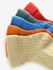 Multi bright Socks Baby 5 Pack (0mths-2yrs) - Image 7 of 7