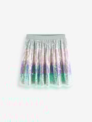 Green Sequin Skirt (3-16yrs) - Image 5 of 7