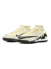 Nike Yellow Zoom Mercurial Superfly 9 Academy Turf Football Boots - Image 2 of 10