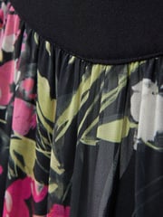 Florere Print Sleeve Midi Dress - Image 5 of 5