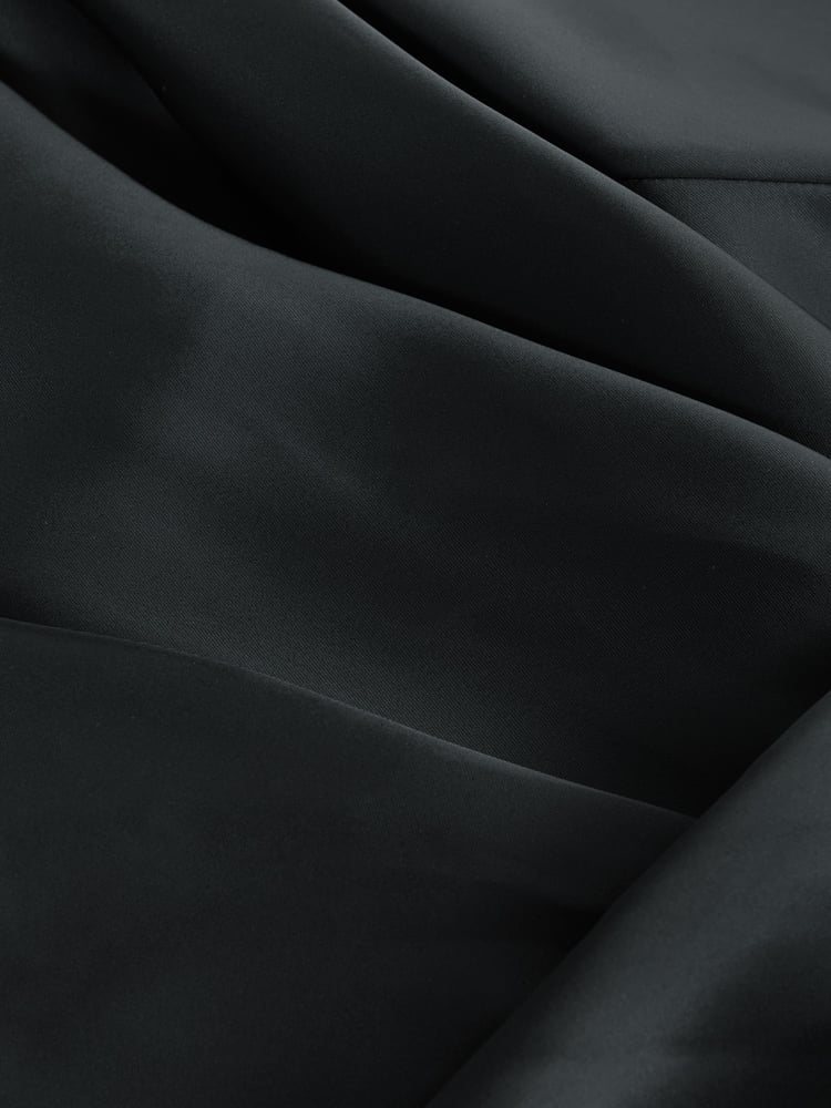 Reiss Black Keira Cape Maxi Dress - Image 6 of 6
