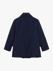 Trotters London Blue Pea Coat - Image 3 of 4