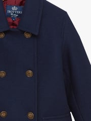 Trotters London Blue Pea Coat - Image 4 of 4