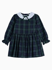 Trotters London Blue Tabitha Willow Tartan Dress - Image 3 of 5
