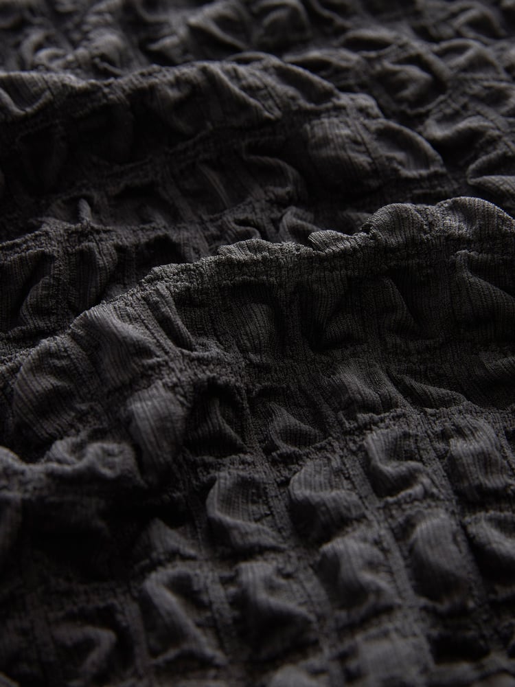 Black 3D Texture Dress (3-16yrs) - Image 7 of 7