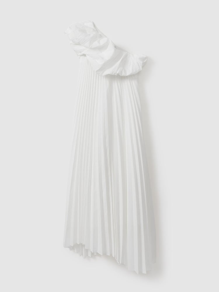 Acler One-Shoulder Asymmetric Midi Dress - Image 2 of 5