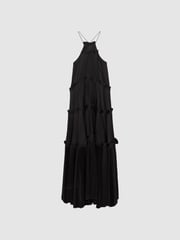 Acler Ruffle Halterneck Maxi Dress - Image 2 of 6