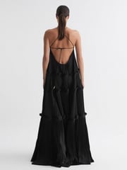 Acler Ruffle Halterneck Maxi Dress - Image 4 of 6