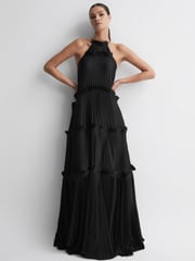 Acler Ruffle Halterneck Maxi Dress - Image 5 of 6