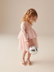 Ivory Cream Glitter Occasion Sandals - Image 5 of 6