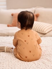 Multi Baby Footless Sleepsuit With Zip 3 Pack (0-3yrs) - Image 13 of 13