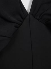 Florere Plunge Neck Wide Leg Jumpsuit - Image 6 of 6