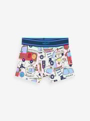 Emergency Vehicle Print Trunks 7 Pack (1.5-16yrs) - Image 7 of 10