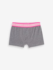 Grey Bright Waistband Trunks 5 Pack (2-16yrs) - Image 3 of 8