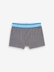 Grey Bright Waistband Trunks 5 Pack (2-16yrs) - Image 4 of 8