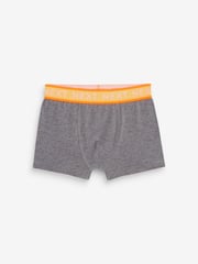 Grey Bright Waistband Trunks 5 Pack (2-16yrs) - Image 5 of 8