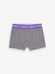 Grey Bright Waistband Trunks 5 Pack (2-16yrs) - Image 6 of 8