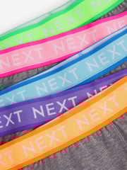 Grey Bright Waistband Trunks 5 Pack (2-16yrs) - Image 8 of 8