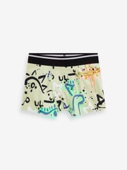 Dino Graffiti Print Trunks 7 Pack (2-14yrs) - Image 2 of 10