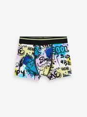 Dino Graffiti Print Trunks 7 Pack (2-14yrs) - Image 5 of 10