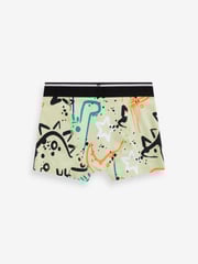 Dino Graffiti Print Trunks 7 Pack (2-14yrs) - Image 9 of 10