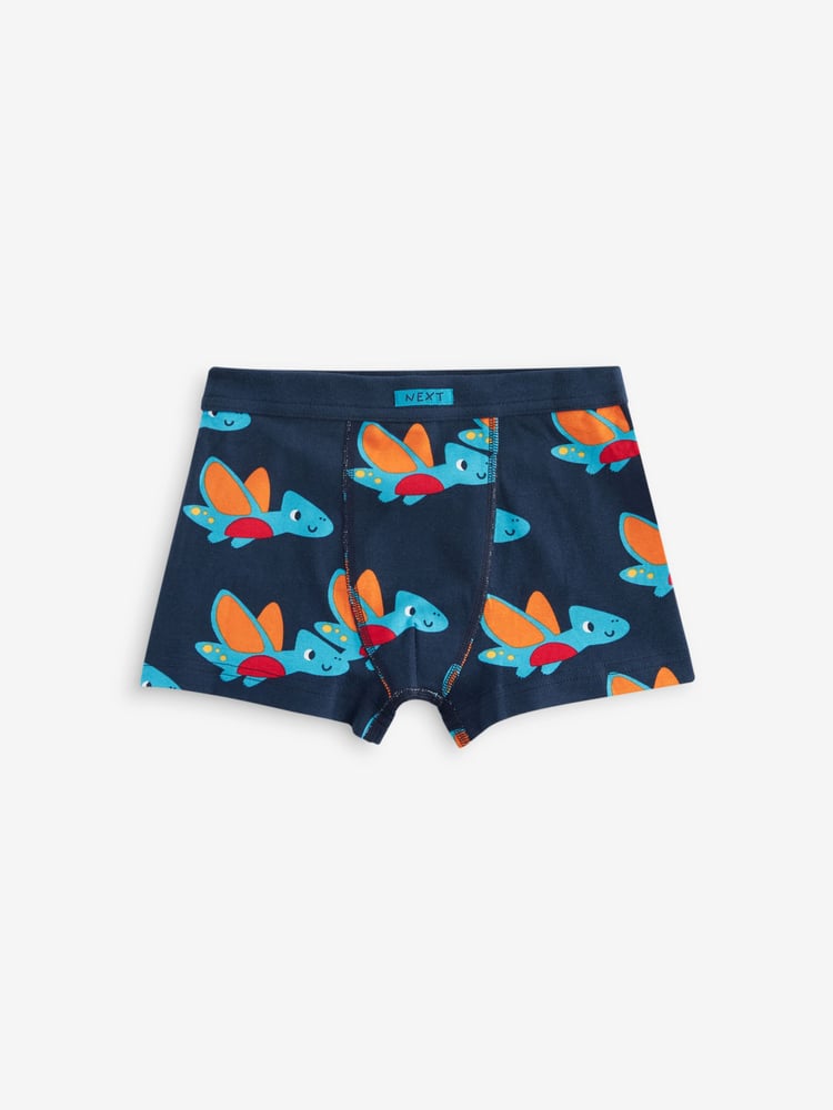 Dinosaur Print Soft Waistband Trunks 7 Pack (1.5-10yrs) - Image 2 of 10 Dinosaur Print Soft Waistband Trunks 7 Pack (1.5-10yrs) - Image 2 of 10
