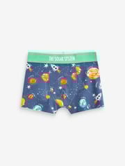 Space Print Trunks 5 Pack (1.5-16yrs) - Image 6 of 8