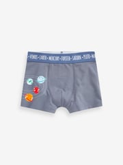 Space Print Trunks 5 Pack (1.5-16yrs) - Image 7 of 8