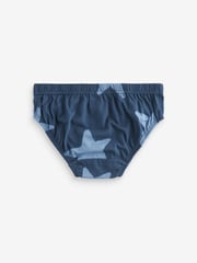 Blue Stars and Stripes Briefs 10 Pack (1.5-10yrs) - Image 3 of 8