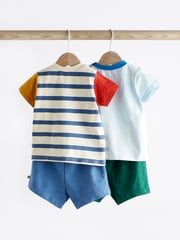 Bright Baby T-Shirts And Shorts Set 2 Pack - Image 2 of 11