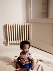 Blue/Neutral Baby 100% Cotton T-Shirts And Shorts Set 2 Pack - Image 2 of 12