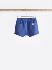 Blue/Neutral Baby 100% Cotton T-Shirts And Shorts Set 2 Pack - Image 8 of 12