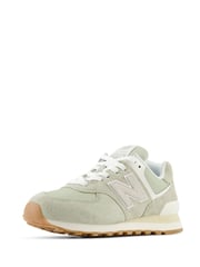 New Balance Sage Green Womens 574 Trainers - Image 4 of 6